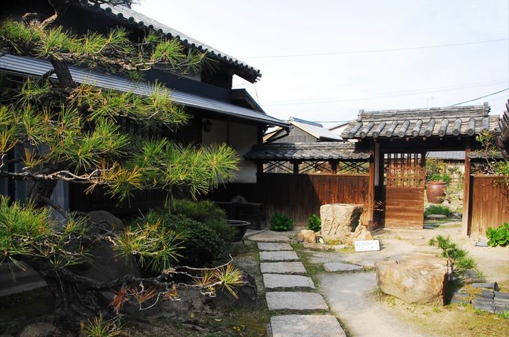 お寺の中
